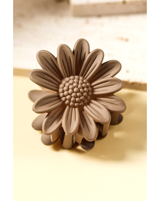 Small Boho Daisy Flower Hair Claw Clip