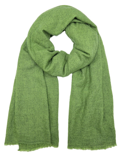 Emerald Handloom Cashmere Scarf